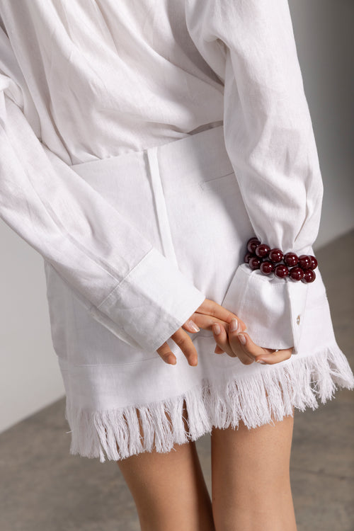 ALBA SKIRT WHITE