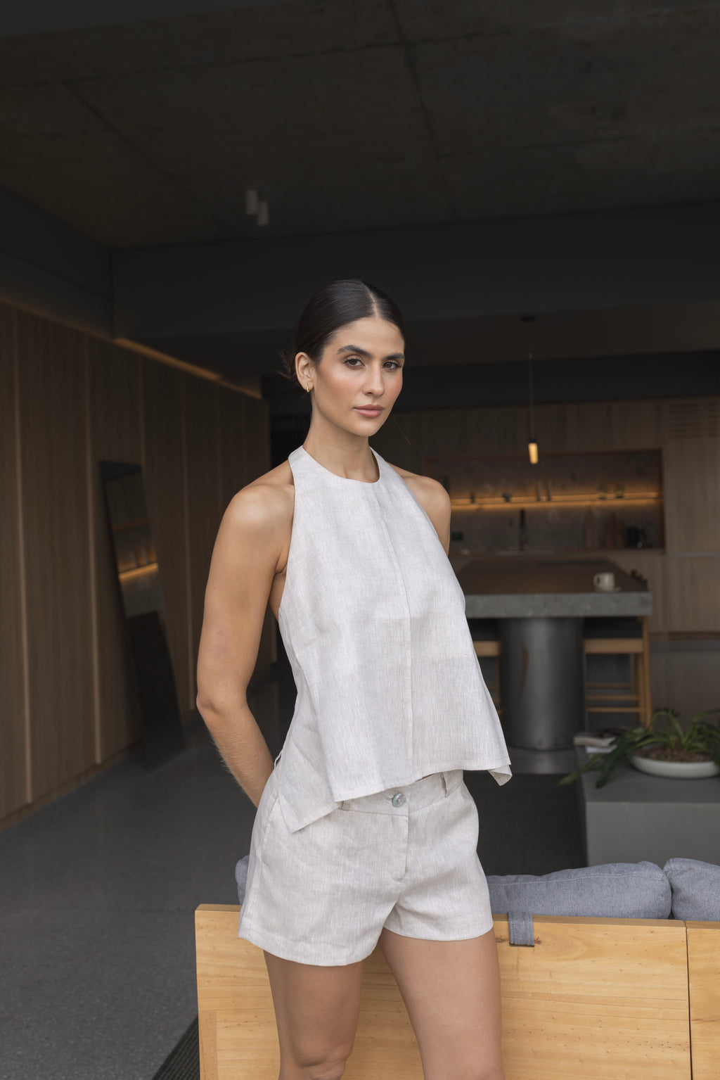 Kaia Linen Top